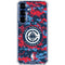 NBA LA Clippers Digi Camo Galaxy S25 Clear Case